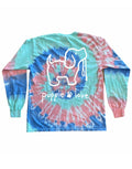 TAFFY TIE DYE PUP, YOUTH LS PUPPIE LOVE