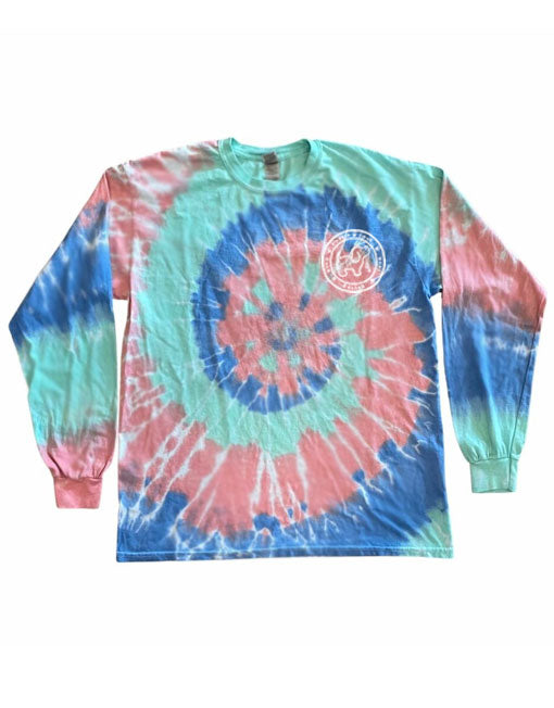 TAFFY TIE DYE PUP, YOUTH LS PUPPIE LOVE