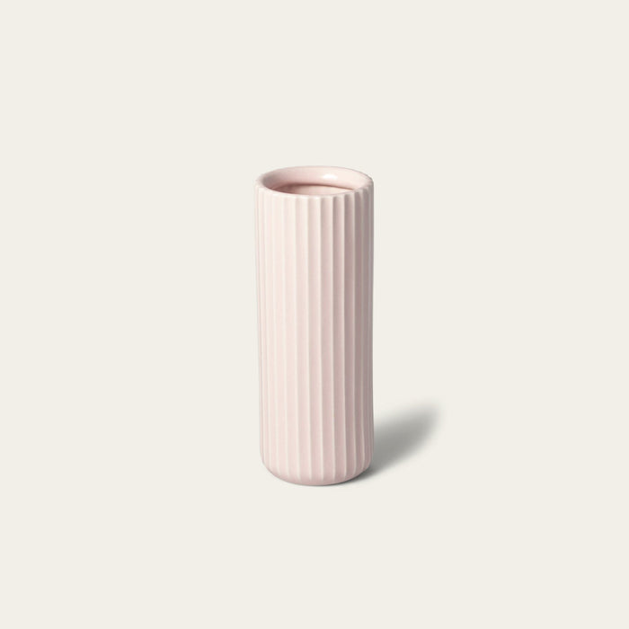 Tall bud vase decor by Fable Home, shown in a blushpink finish. – #blushpink