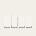 Tall glasses pro glassware by Fable Home, shown in a clear finish. – #clear