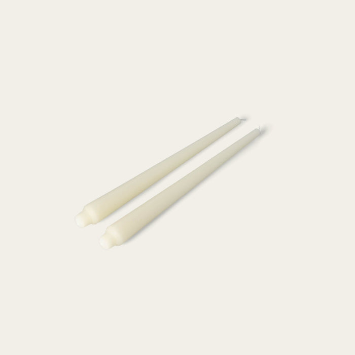 Taper candles decor by Fable Home, shown in a tall/cream finish. – #tall/cream
