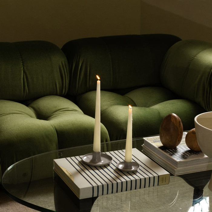 Taper candles decor by Fable Home, shown in a tall/cream finish. – #tall/cream