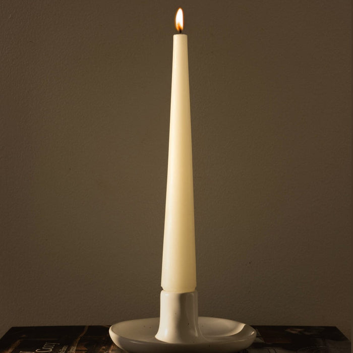 Taper candles decor by Fable Home, shown in a tall/cream finish. – #tall/cream