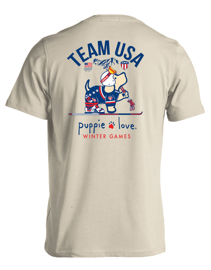 TEAM USA SKI PUP PUPPIE LOVE