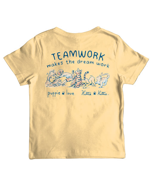 TEAMWORK, YOUTH SS PUPPIE LOVE x KITTIE KITTIE
