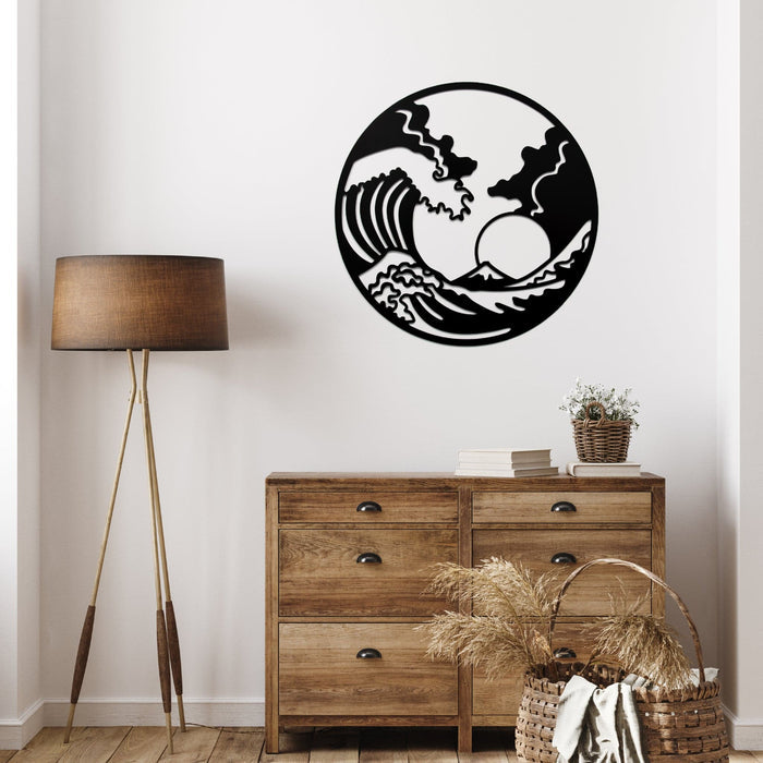 The Great Wave - Metal Wall Art - MetalPlex