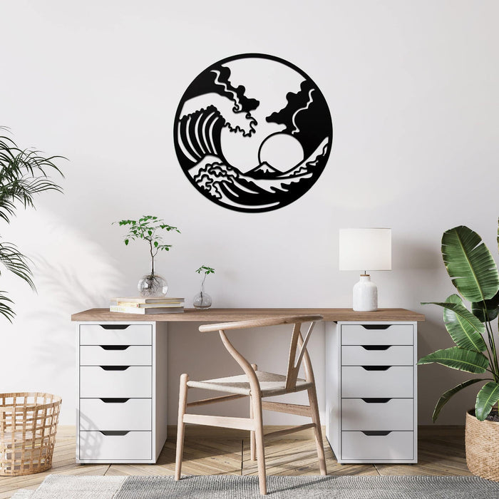 The Great Wave - Metal Wall Art - MetalPlex