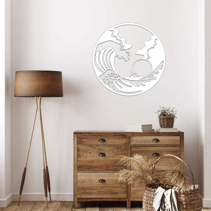 The Great Wave - Metal Wall Art - MetalPlex