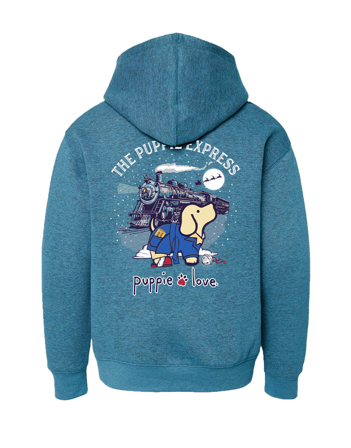 THE PUPPIE EXPRESS, YOUTH HOODIE PUPPIE LOVE