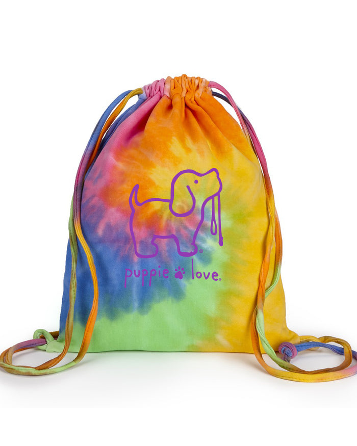 TIE DIE SPORTS BAG, ETERNITY PUPPIE LOVE