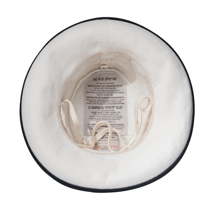 Tilley - Charlotte Women's Hemp Sun Hat - Bottom, Inside