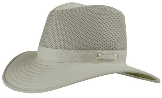 Tilley - TM10 Cotton Duck with Mesh Hat Khaki With Olive Underbrim