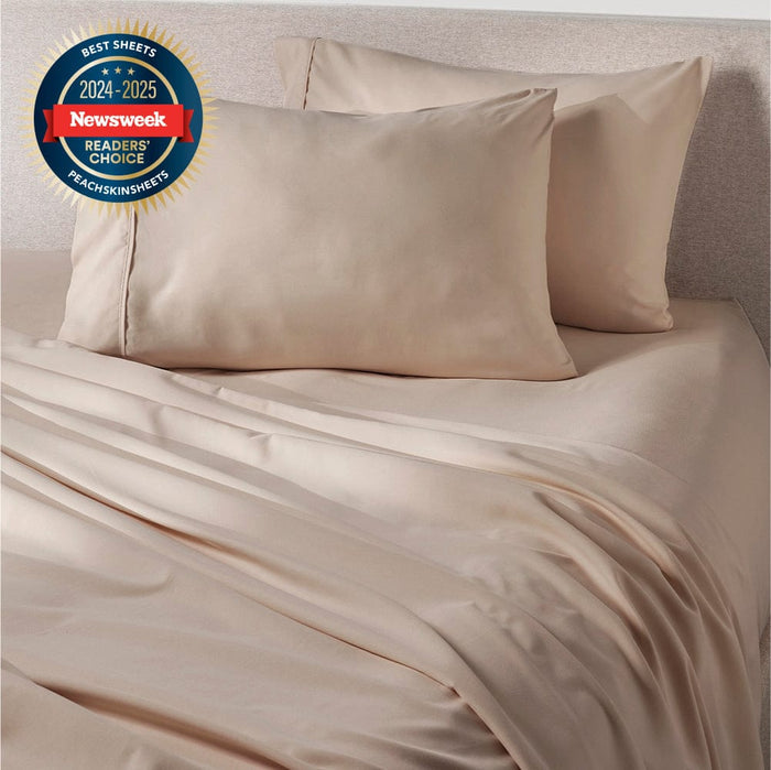 Toasted Marshmallow (Greige) Low Profile Sheet Set For 8"-12" Thin Mattresses
