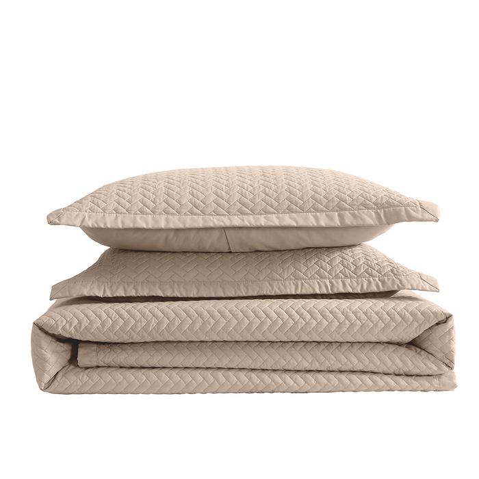 Toasted Marshmallow Oversized Quilt Set