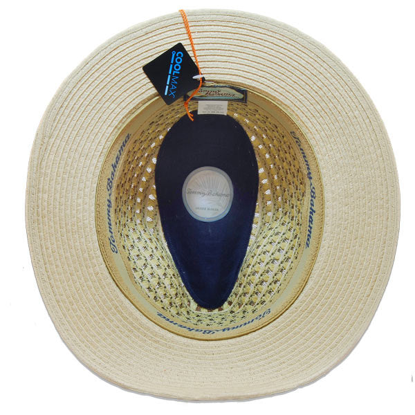 Tommy Bahama - Two-Tone Tweed Safari Fedora - Bottom