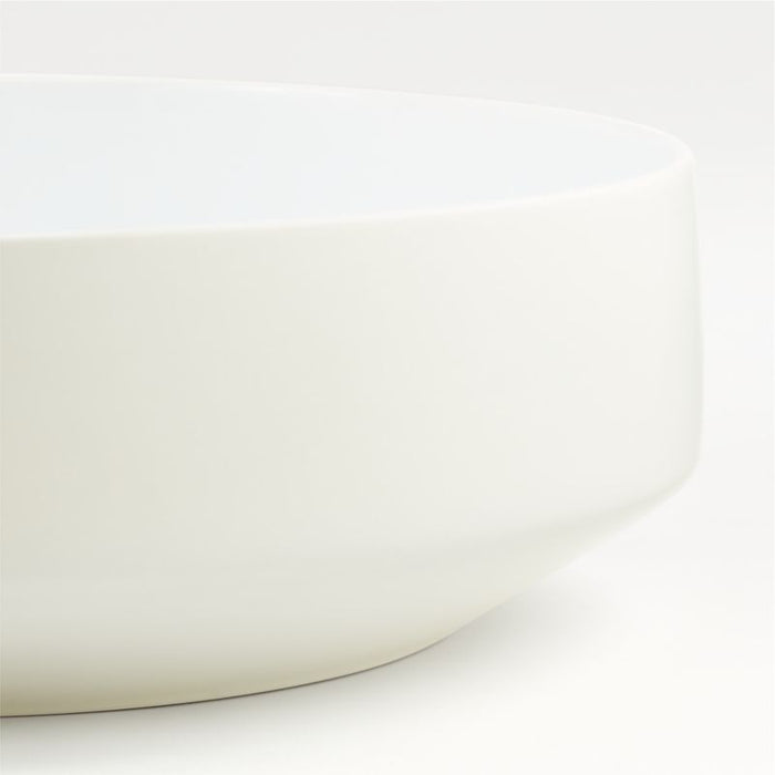 Tour White Porcelain Serving Bowl