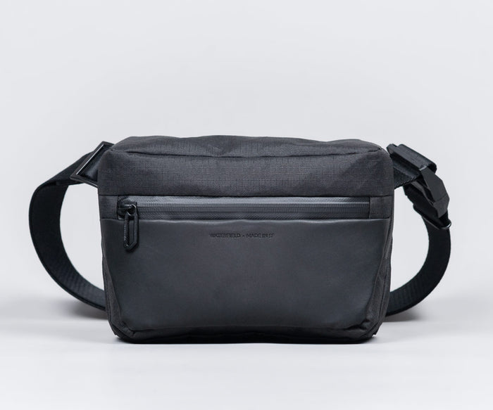 Black EcoPak® + black leather - $159