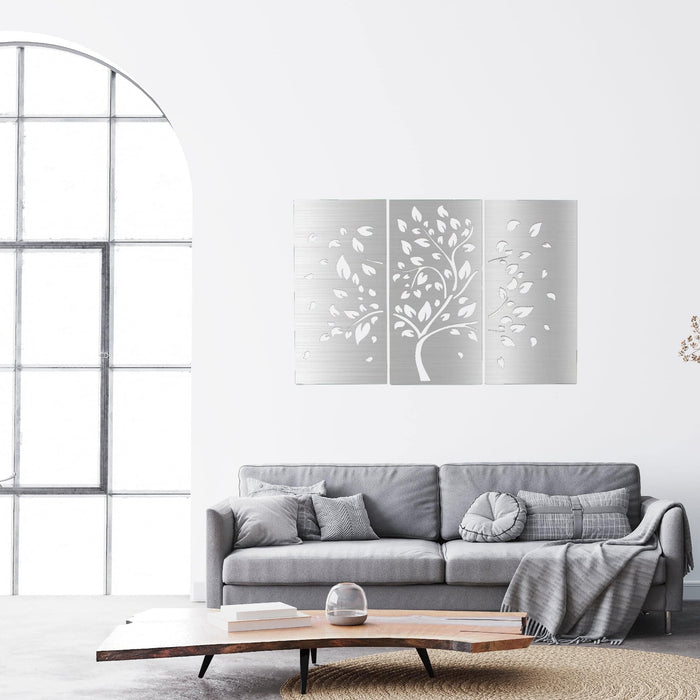 Tree (3 Piece) - Metal Wall Art - MetalPlex
