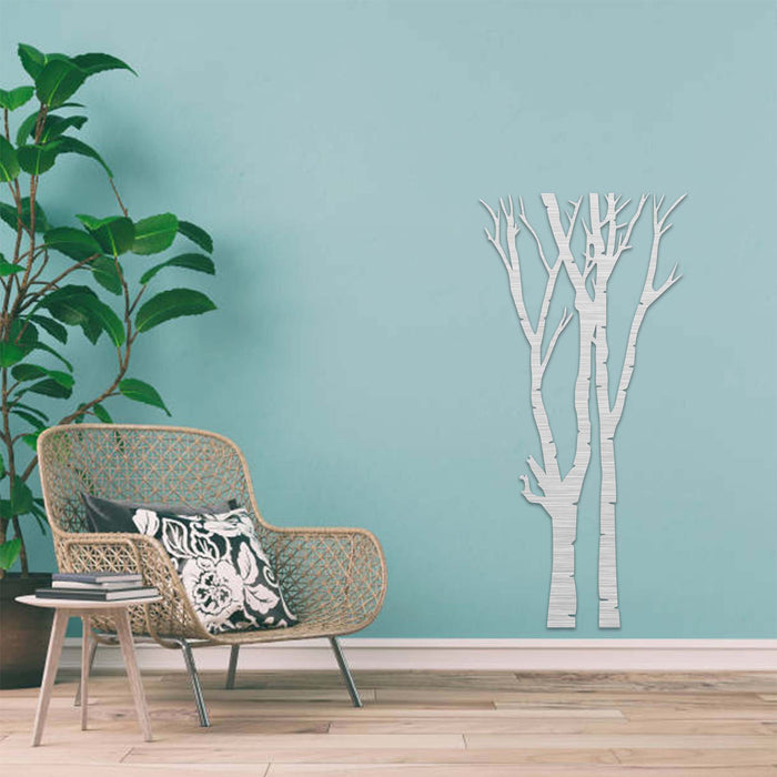 Tree Trunk - Metal Wall Art - MetalPlex