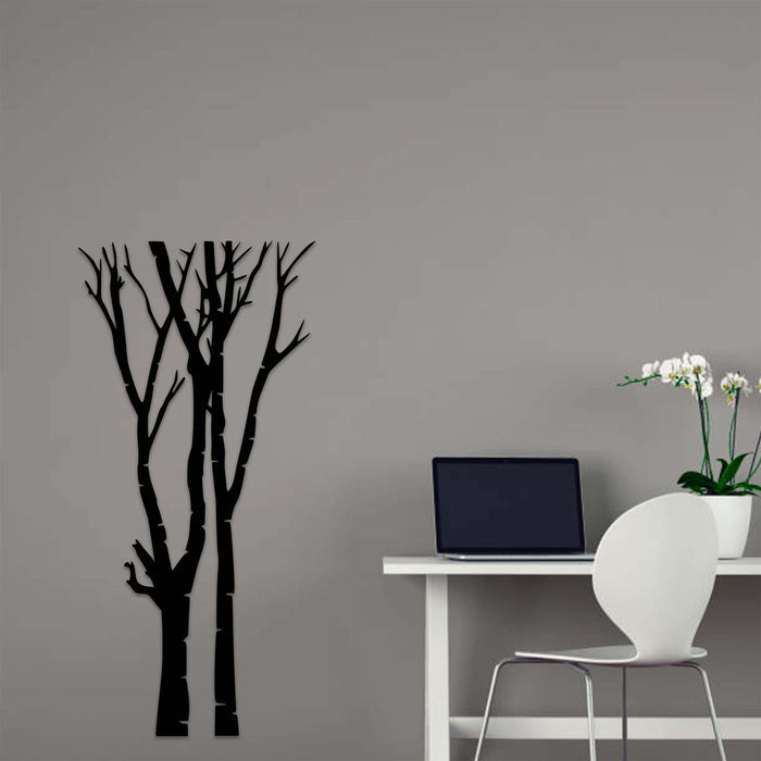Tree Trunk - Metal Wall Art - MetalPlex