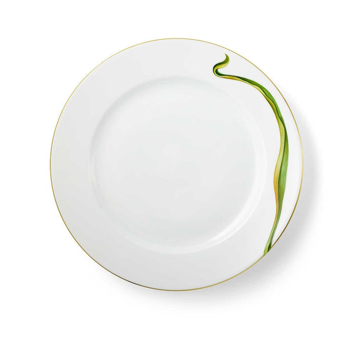 Tulip Leaf Porcelain Dinner Plate
