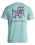 USA COLLAGE PUP PUPPIE LOVE