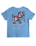 USA FLOWERS PUP, YOUTH SS PUPPIE LOVE
