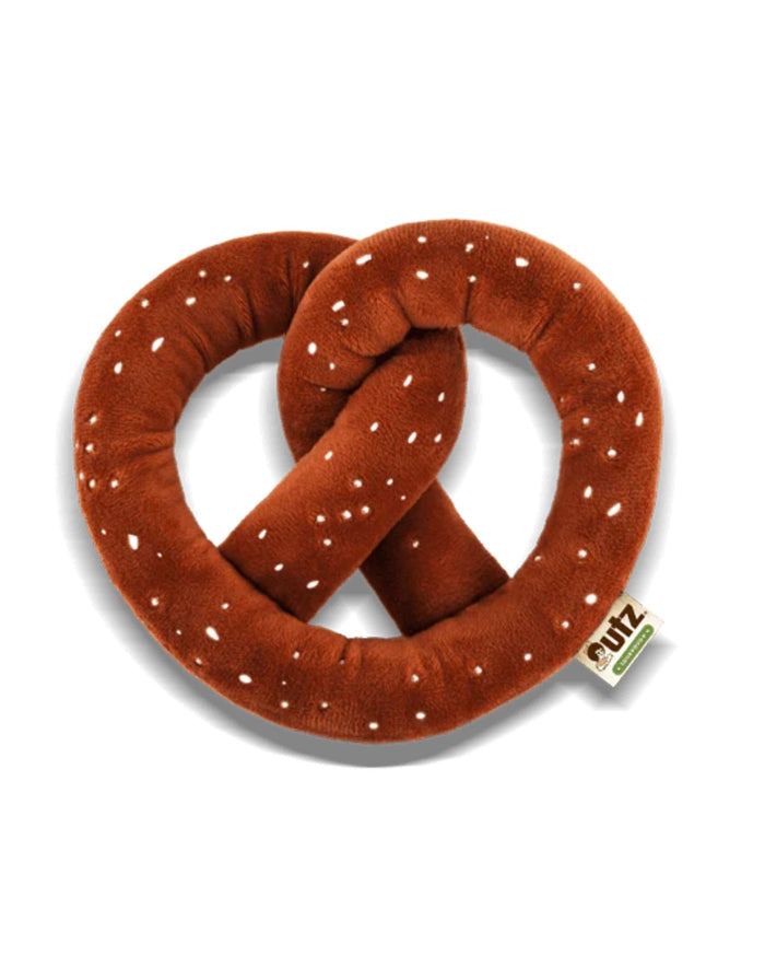 UTZ SOURDOUGH SPECIALS PRETZEL PLUSH DOG TOY ROUTE ONE APPAREL