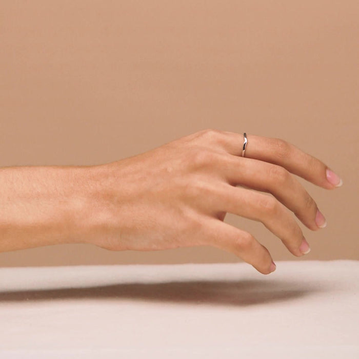 Gold Vermeil | nora-v-ring-gold.mp4