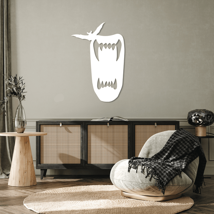 Vampire Teeth - Metal Wall Art - MetalPlex