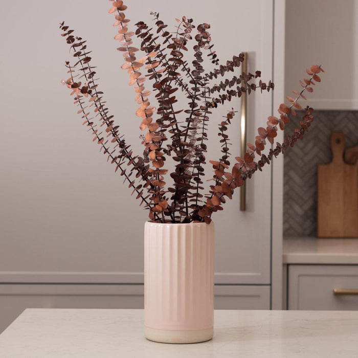 Vase decor by Fable Home, shown in a blushpink finish. – #blushpink