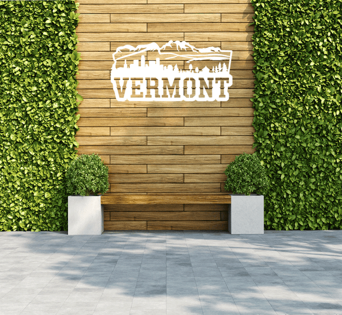 Vermont State - Metal Wall Art