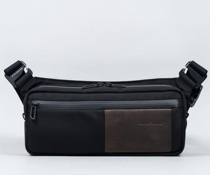 Ballistic Nylon + Chocolate Leather  $229