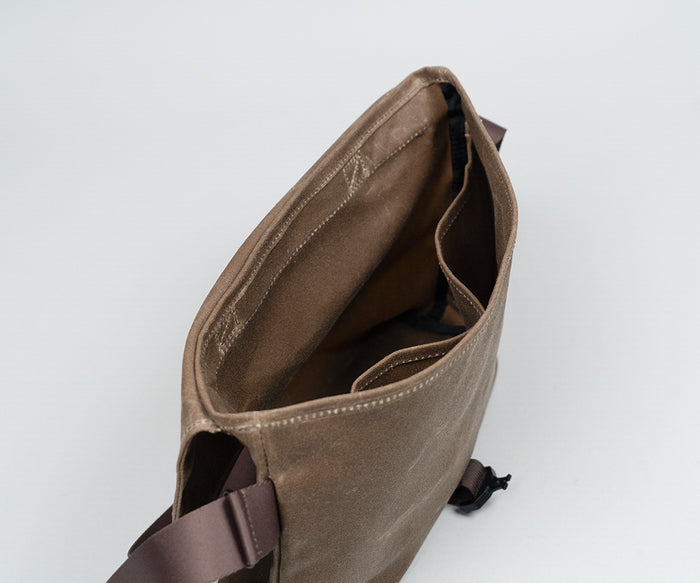 Raw canvas roomy interior