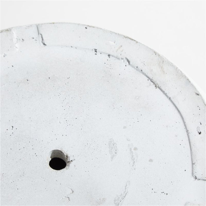 Wabi Small White Fiberstone Planter by Leanne Ford
