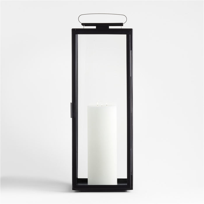 Walker Black Metal Lantern 34.5"