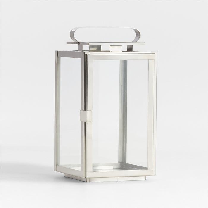 Walker Silver Lantern 17.75"