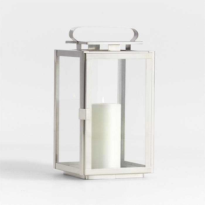 Walker Silver Lantern 17.75"