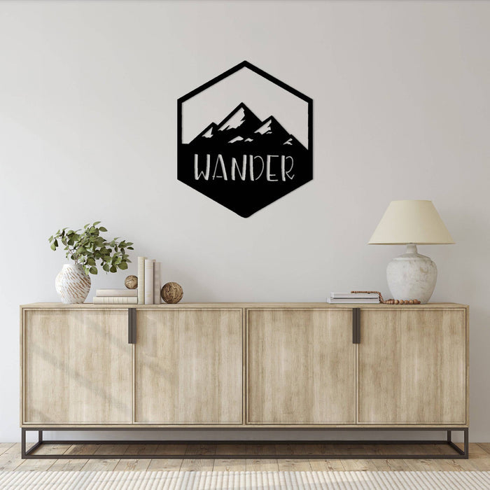 Wander - Metal Wall Art - MetalPlex