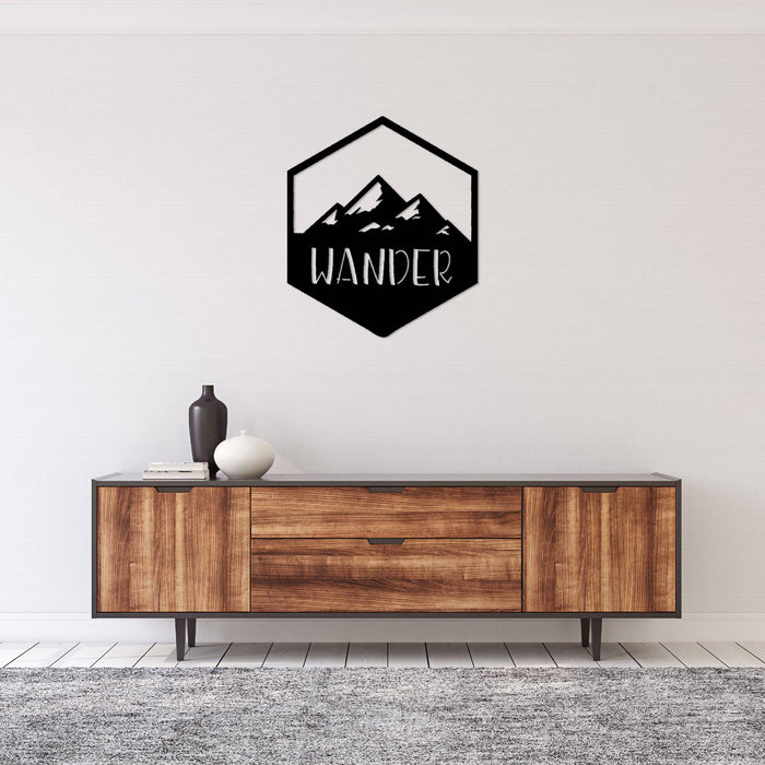 Wander - Metal Wall Art - MetalPlex