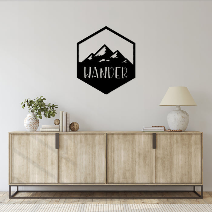 Wander - Metal Wall Art - MetalPlex