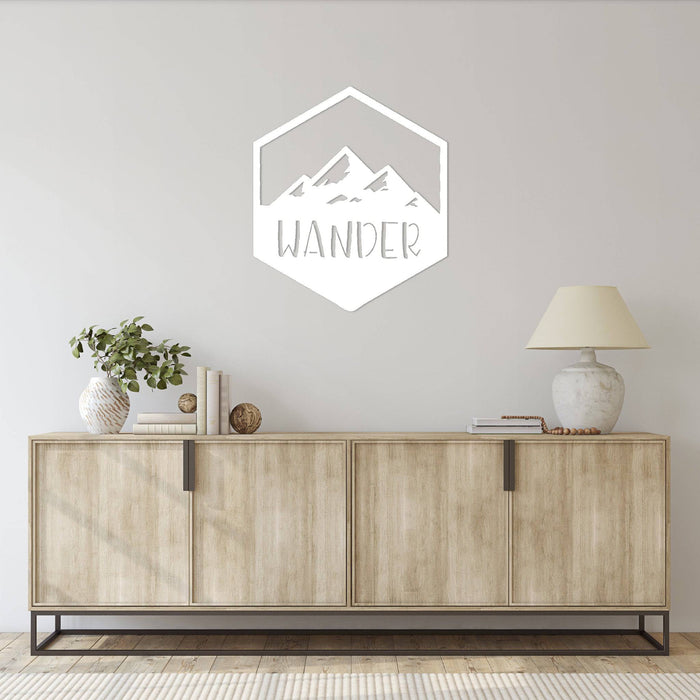 Wander - Metal Wall Art - MetalPlex