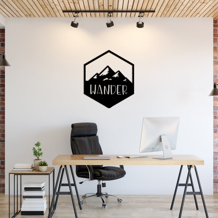 Wander - Metal Wall Art - MetalPlex
