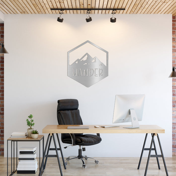 Wander - Metal Wall Art - MetalPlex