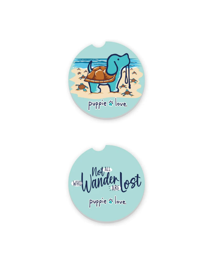 WANDER LOST TURTLE PUP CAR COASTER PUPPIE LOVE