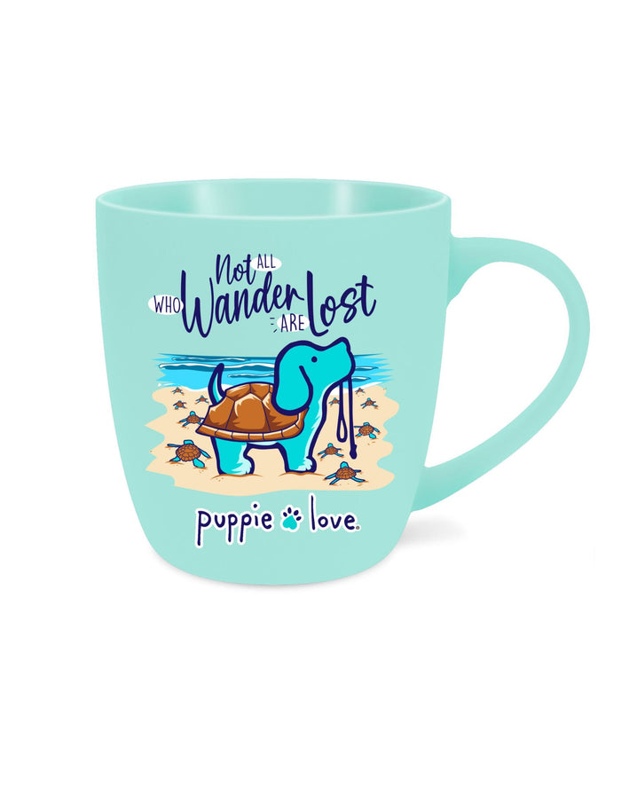 WANDER LOST TURTLE PUP MUG PUPPIE LOVE