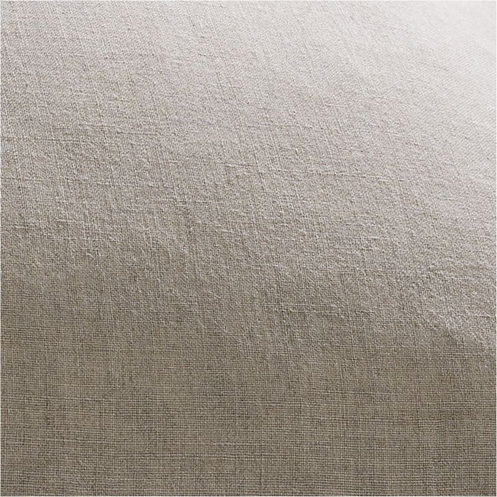 Warm Natural Belgian Flax Linen 54"x20" Body Pillow Cover
