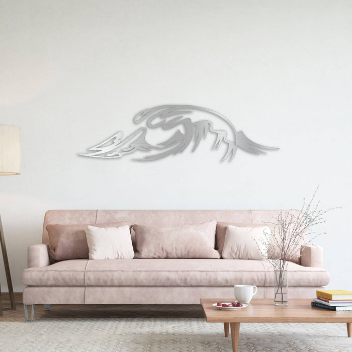Waves - Metal Wall Art - MetalPlex