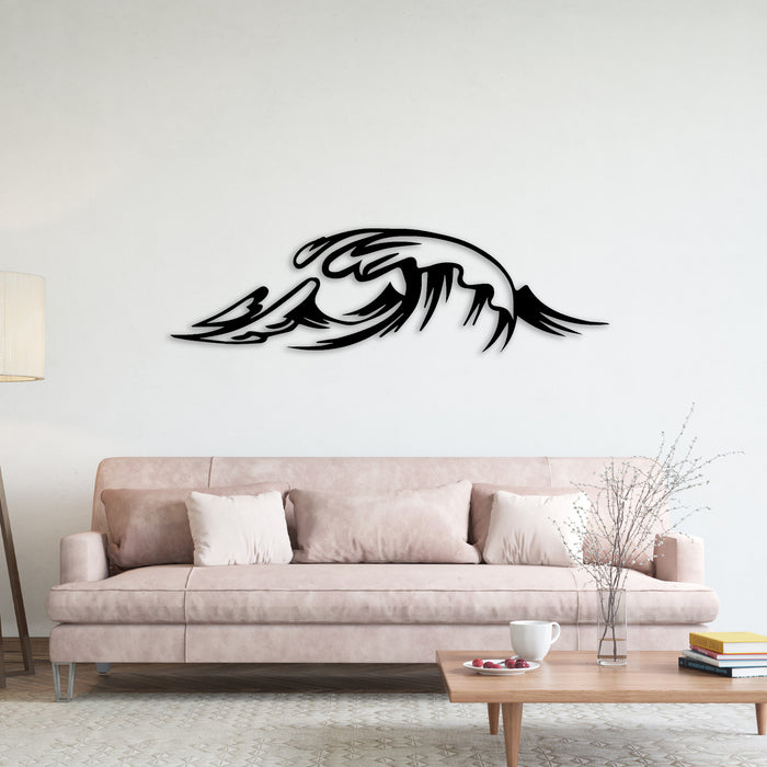 Waves - Metal Wall Art - MetalPlex