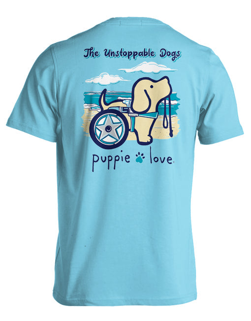 WHEELCHAIR PUP PUPPIE LOVE x UNSTOPPABLE DOGS